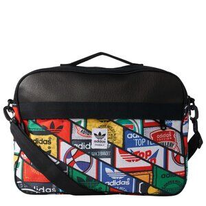 Adidas Vintage Cross Body Airliner Computer Double Compartment Shoe Logo Bag Y2K